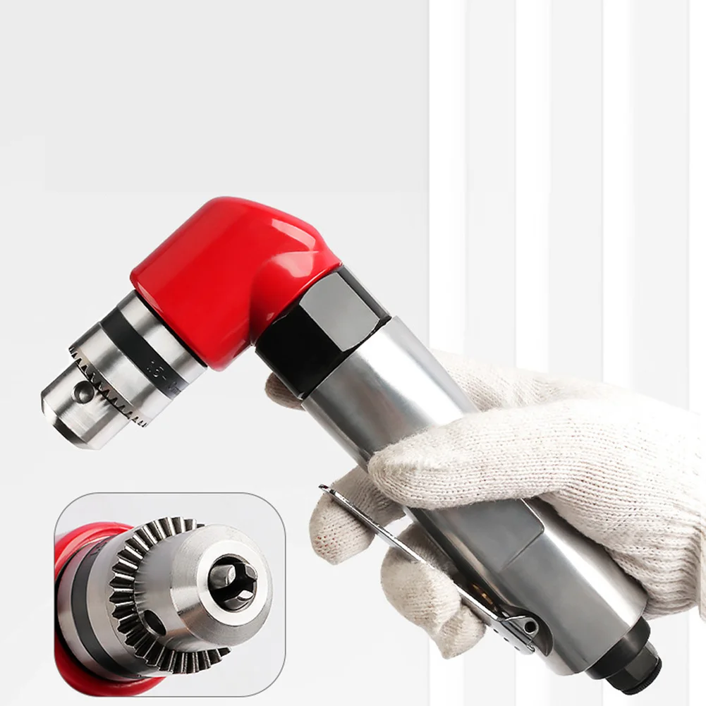 من أجل مثقاب الزاوية اليمنى الهوائية الدقيقة مع جسم سبيكة خفيف الوزن و1 5 10 مم ظرف ثلاثي الفك لعمليات المساحة الضيقة #6