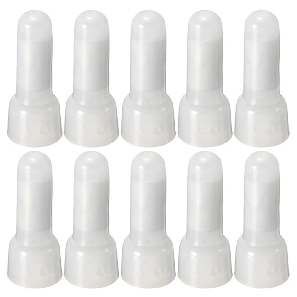 

100pcs Wire Connectors Crimp Terminals Quick Joint Waterproof Splice Caps Reusable Screw Joints Insulated Plastic Easy