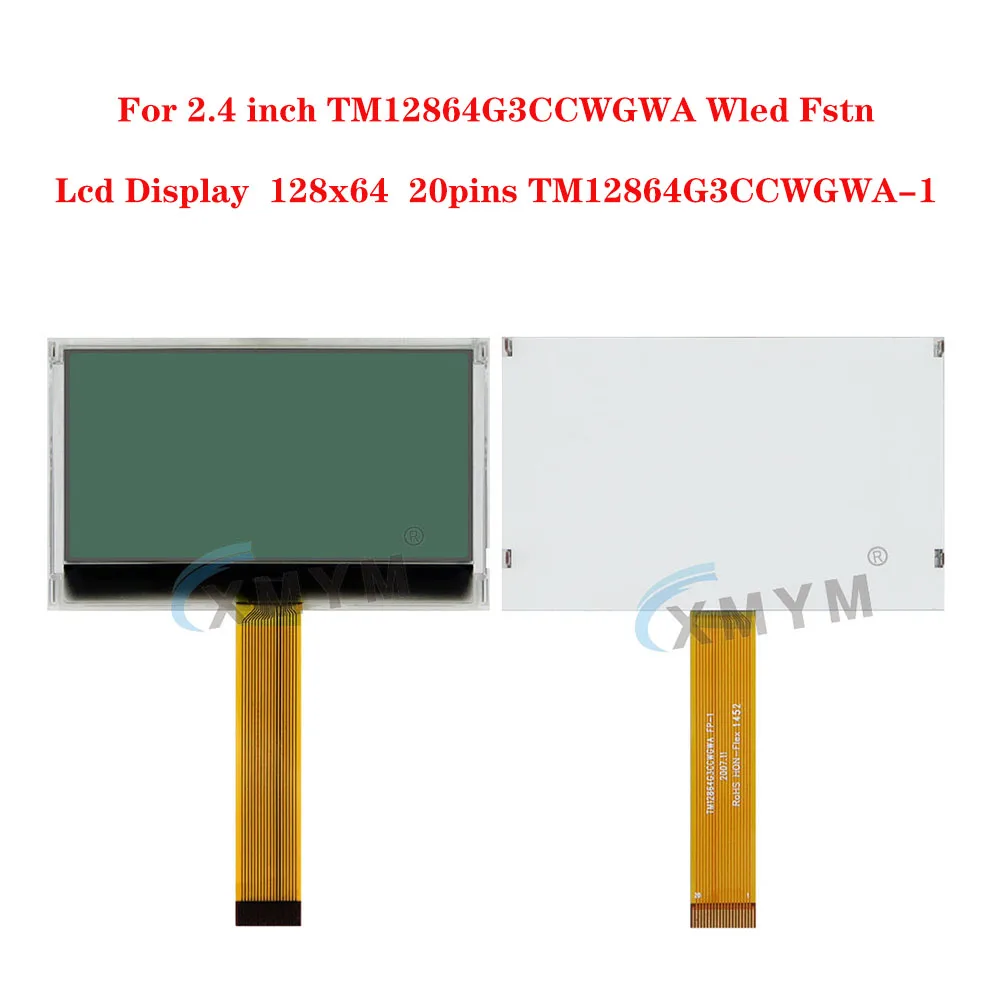 

For 2.4 inch TM12864G3CCWGWA Wled Fstn-Lcd Display 128x64 20pins TM12864G3CCWGWA-1