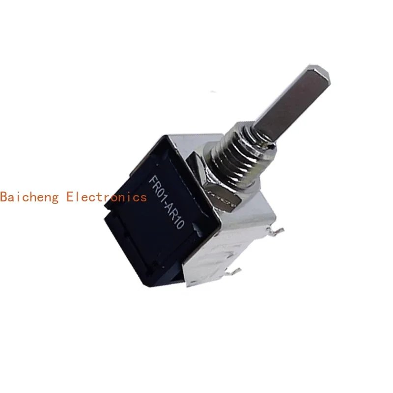 5PCS Rotary switch FR01AR10HB-S code 0-9 digital horizontal with bracket 10 positions 4:1 feet