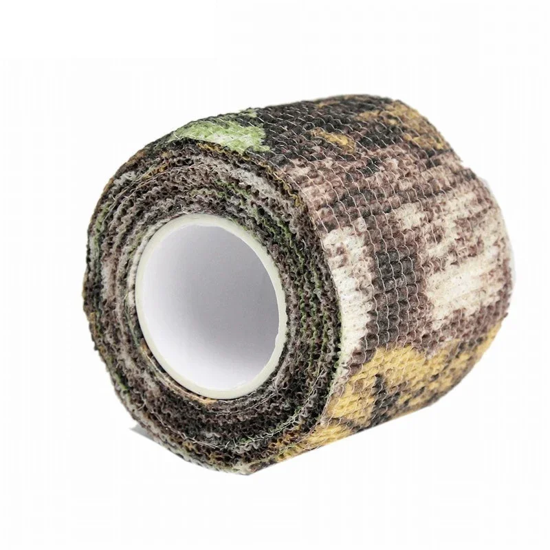 Outdoor Camo Tape, Multi-functional Self-adhesive Waterproof Rifle Tape