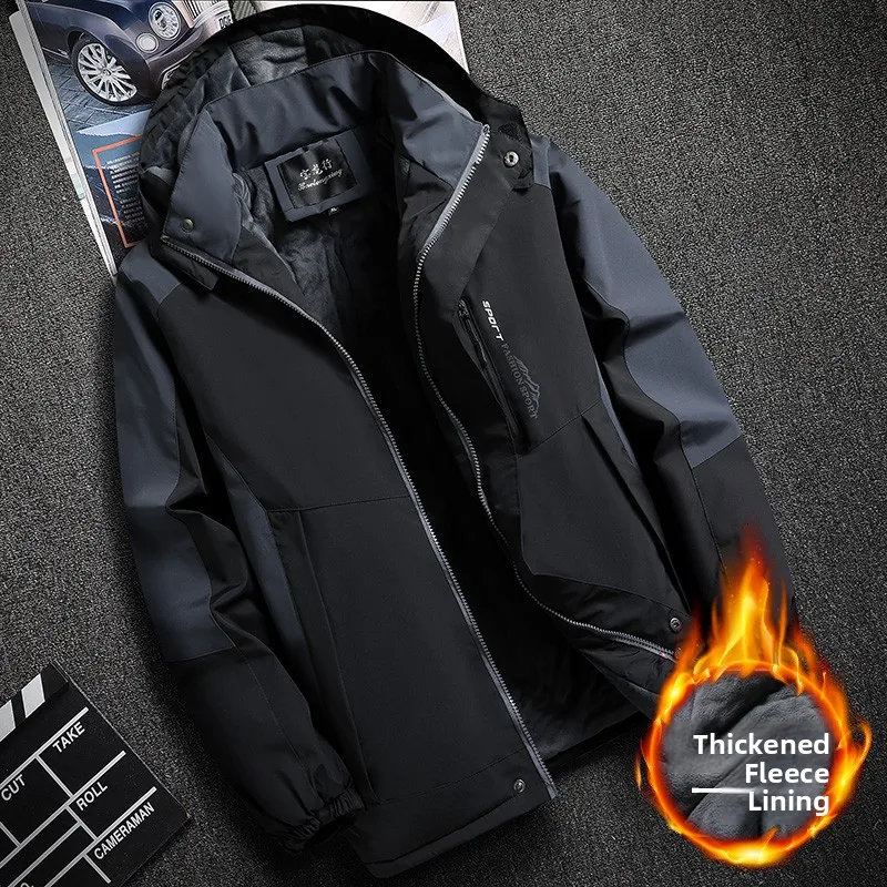 

plus Size Thiened Workwear Cotton Jaet ex Loose Fit Winter Coat Warm Youth Sle Casual Stand Length Polyester Fiber