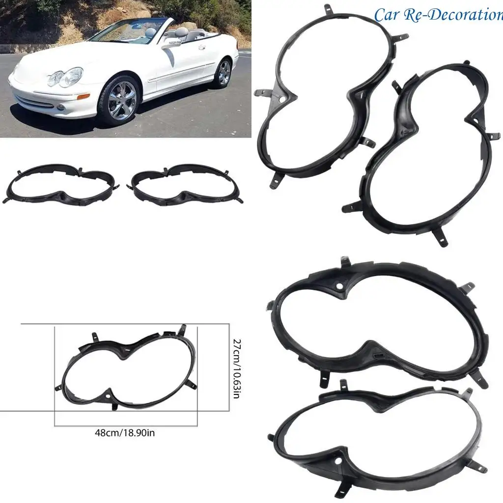

R58D 1 Pair Head Light Lamp Cover Gasket Replacement Headlamp Gasket 2098260191