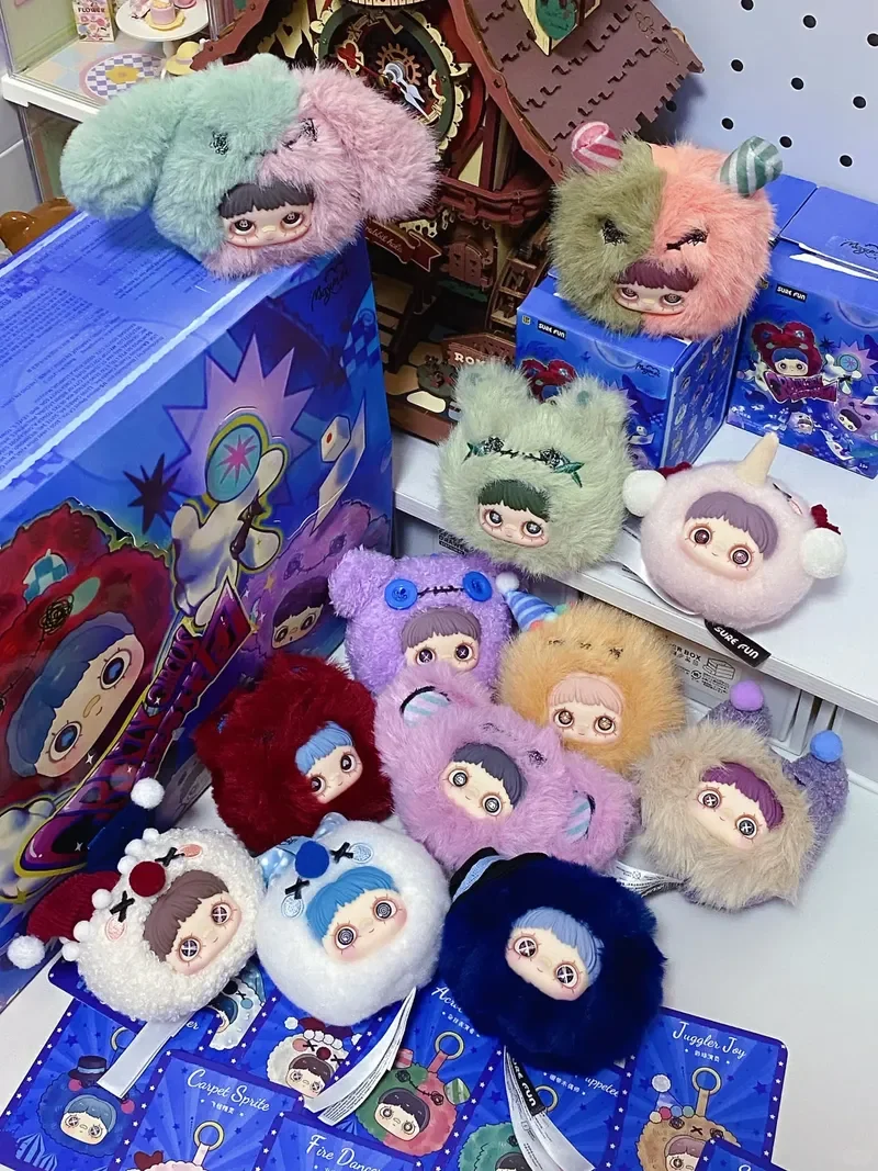 

Новый оригинальный Maymei Crazy Circus Series Kawaii кулон слепая коробка кукла коллекция настольный орнамент модный тренд подарок девушка цепочка