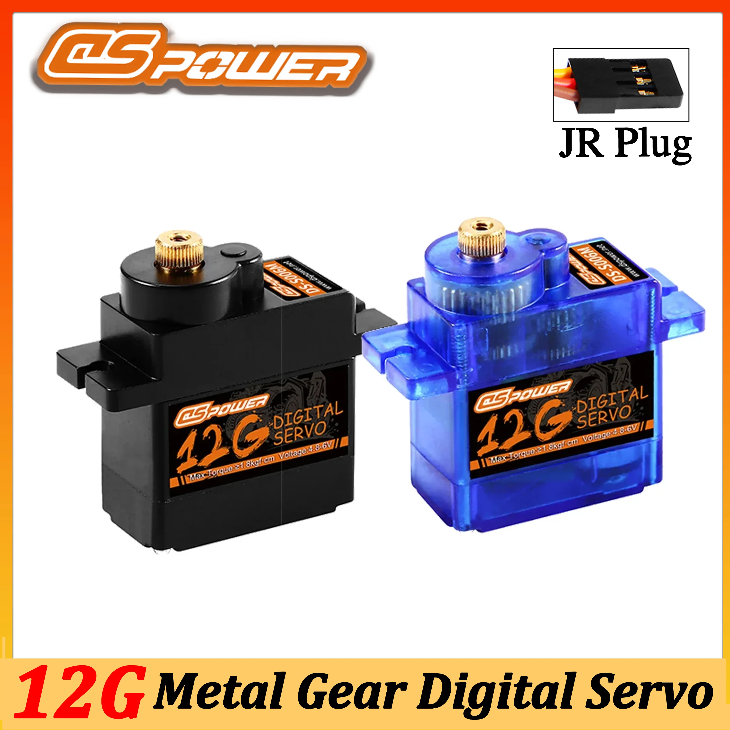 DSPOWER 12G Metallgetriebe Digital Servo für 1/24 RC Flugzeug Starrflügler Helikopter Mini Auto Boot Modell Spielzeug Zubehör SCX24 WLtoys