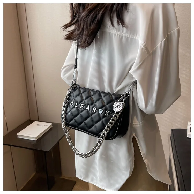 Famous brand design bags for women 2023 new luxury bolso replica Fashion Retro Handbag Female Shoulder Bag chain bag