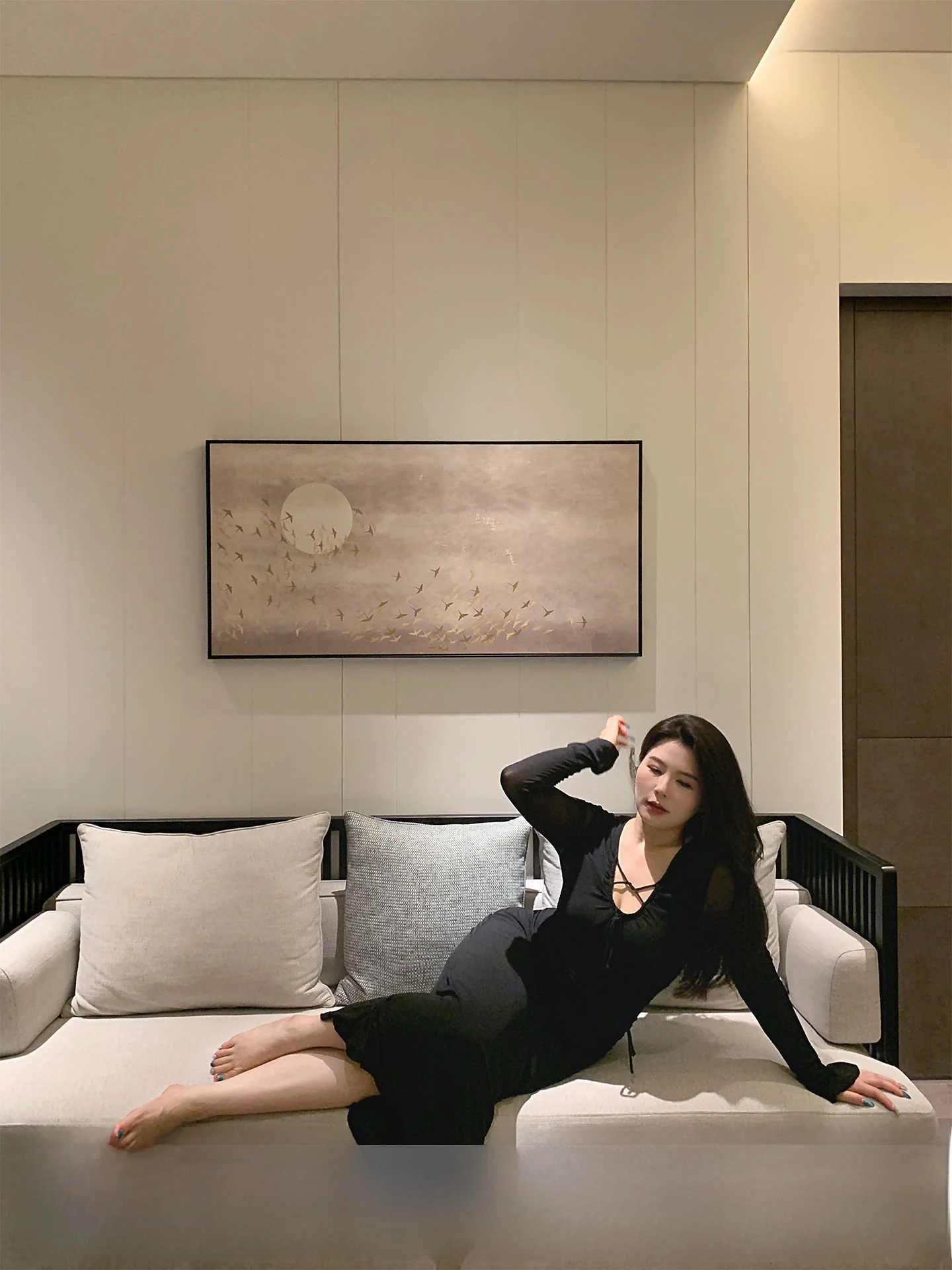 

Сексуальная облегающая юбка-русалка макси длины с плиссировкой, корейский стиль, высокая талия, на молнии, А-силуэт, для женщин, большие размеры