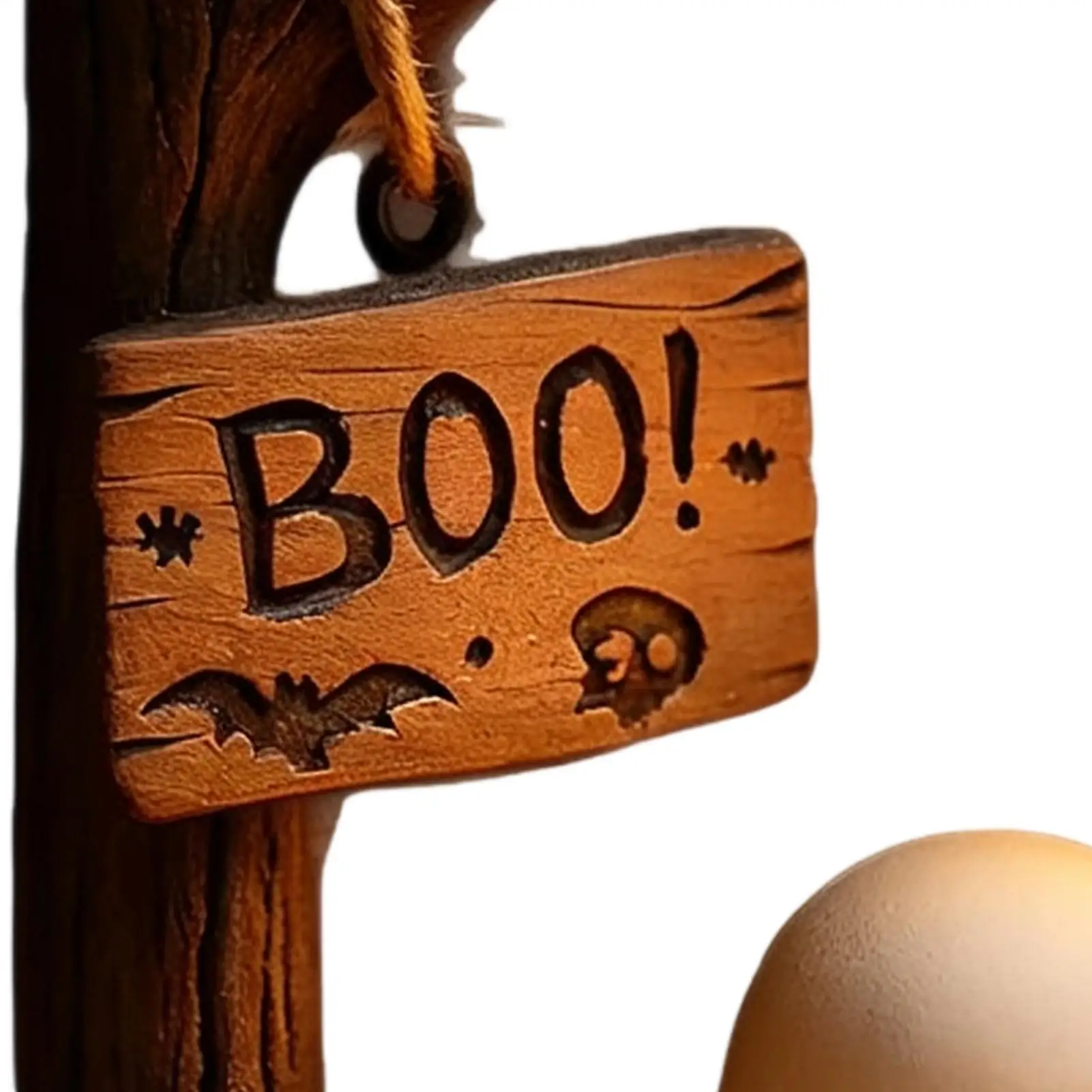 Ghost Lamp Cute Decorative Resin Halloween Decoration LED Lantern Cute Ghost Reading Book Lamp For Holiday Home Indoor Bedroom