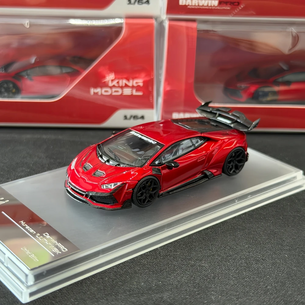 キングモデル-1-64-ダーウィンpro-ウラカン-lp610-ダイキャストモデルカー