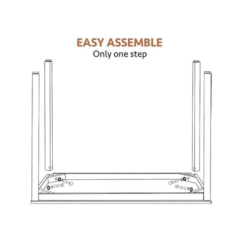 Mesa de estilo Simple y moderno para oficina, estación de trabajo de escritura resistente, y la Oficina para el hogar, 36x72 pulgadas