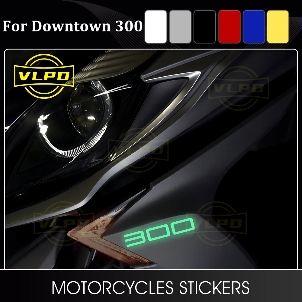 Motorcycle Stickers Waterproof Decal for KYMCO Downtown 300 Accessories Down Town 300i 2013 2014 2015