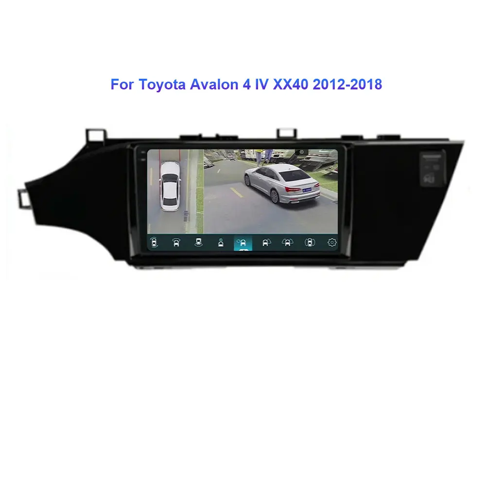 Android 15 dla Toyota Avalon 4 IV XX40 2012-2018 Samochodowy ekran Auto Carplay Radio Automotivo Bluetooth Stereo Odtwarzacz multimedialny GPS — zdjęcie 2