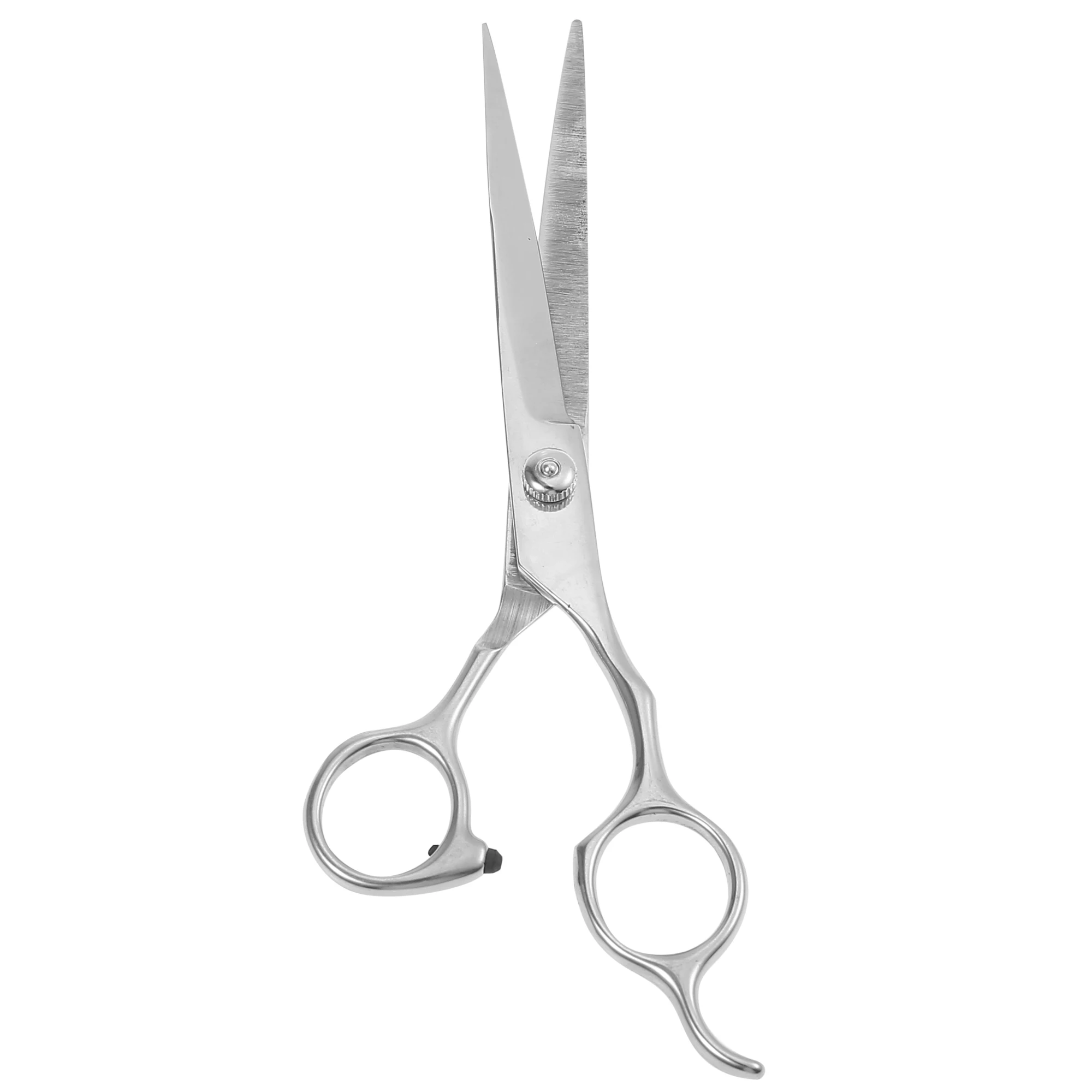 

Professional Stainless Steel Straight Scissors for Long Short Thick Hard Soft Hair Scissor Tools for Men Women