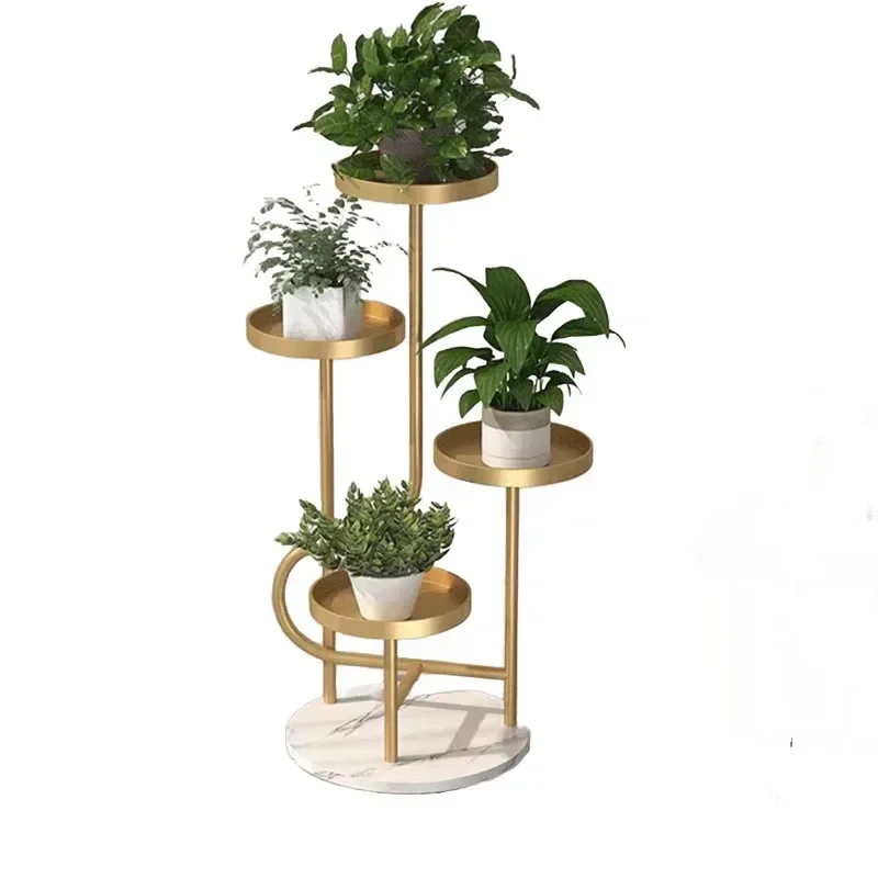 متعدد الطبقات زهور معدنية نبات الجرف عرض داخلي شرفة رفوف النباتات المنظم تخزين الرف Estaneria Plantas الأثاث #6