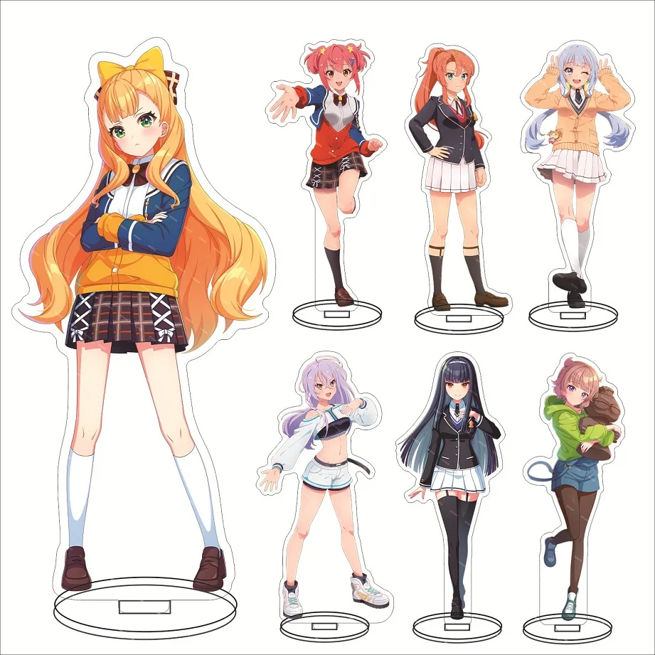 

15 см мультфильм мир дай звезда Аниме фигурки Косплей акриловые стенды модель креативный Настольный Декор стоячий знак Поклонники подарок