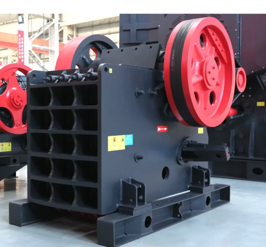 Stone Rock Gravel Metal Crusher CJ Jaw Crusher Rock Crusher Motor Crushing Line Crushing Equipment