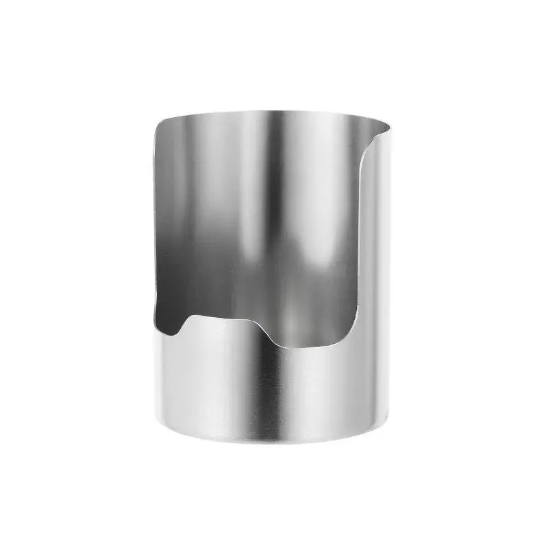 @#.Stable Stainless Steel Spoon Holder Easy To Clean Stainless Steel Spatula Holder Heat-Resistant Soup Spoon Rack Dinning Table