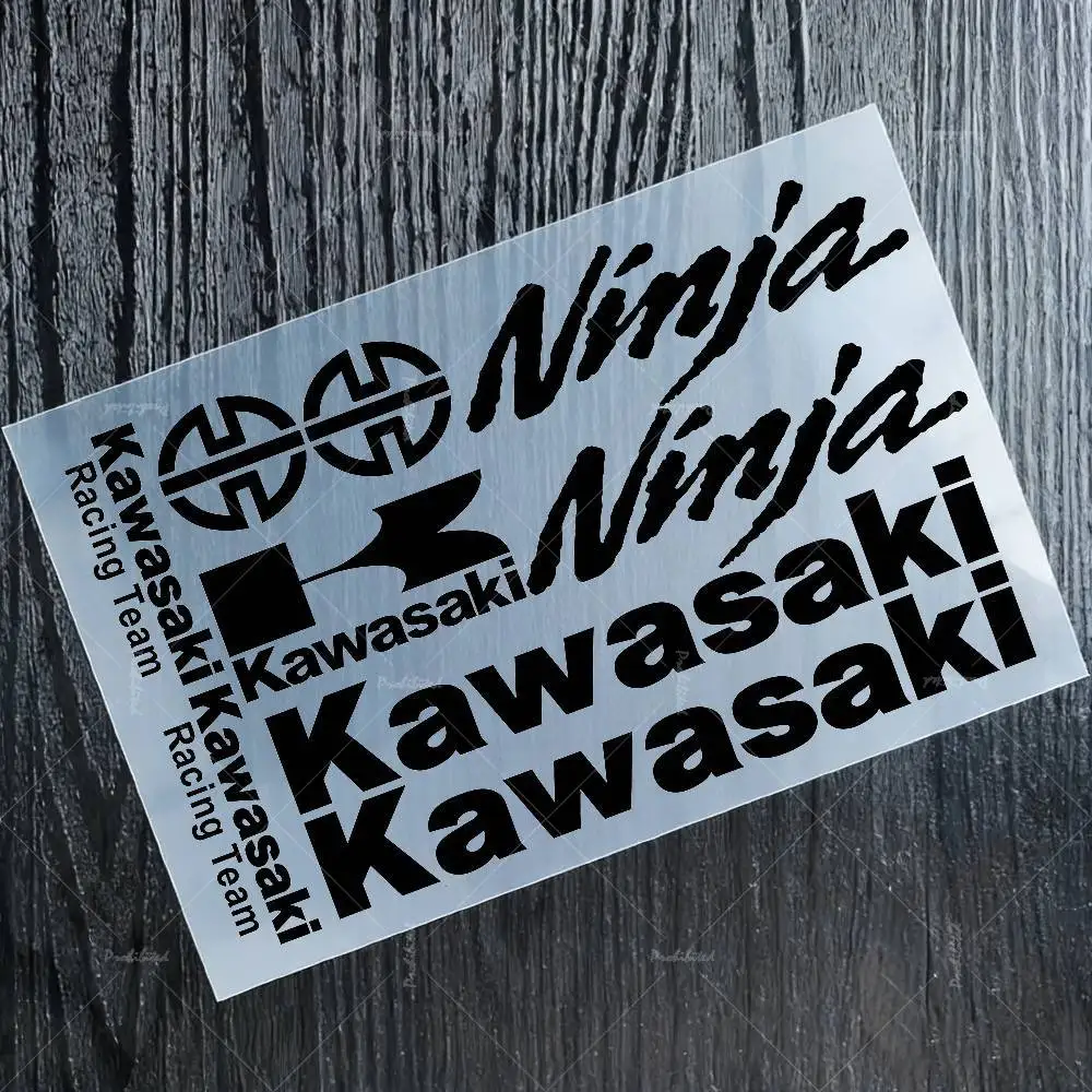 

For Kawasaki Stickers Moto Sticker Auto Body Bumper Windows Motorcycle Laptop Walls Vinyl Decal Car Tuning Accessories