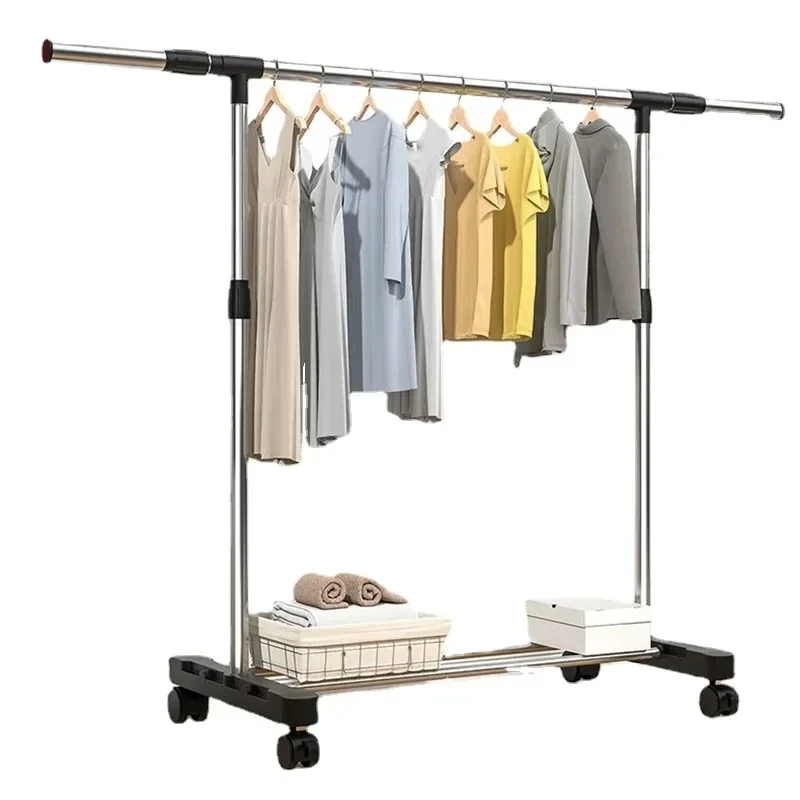 Kleding Slaapkamer Kapstok Organizer Nordic Stand Schoenrail Vloer Rekken Woonkamer Percheros Para Ropa Meubelsets