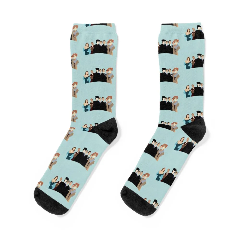 

Clue Movie Socks christmass gift hiphop aesthetic Women's Socks Men's