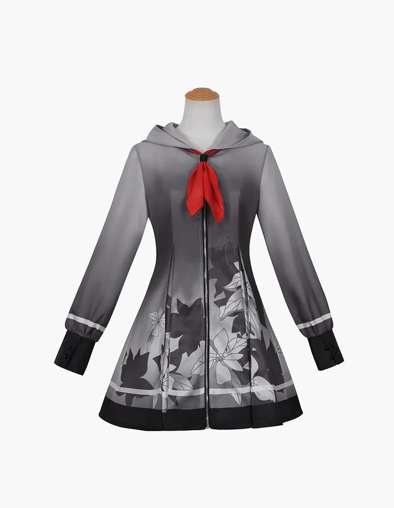 Yoisaki Kanade Cosplay Anime Project Sekai Colorful Stage Feat Costume Uniform Women Hooded Dress Outfits for Party Set