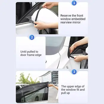 10 best selling car side window sunshade - №7