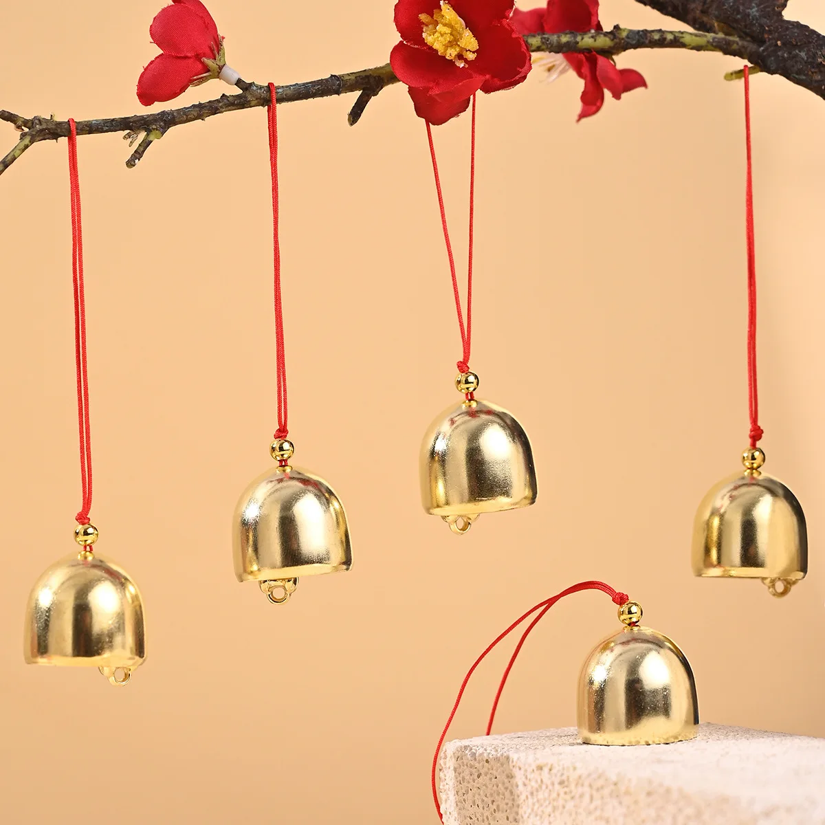 جرس معدني 2.8 DIY مواد وإكسسوارات رنين الرياح جرس عيد الميلاد قلادة رنين الرياح مواد تزيين الجرس الصغير #1