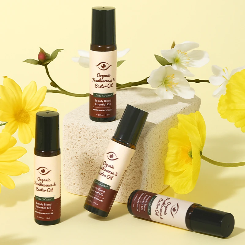 1Pc DOLANJN Beauty Blend Essential Oil Eye Body Skin Care Brighting Moisturizing Nourish Massage Eye Care 10ml