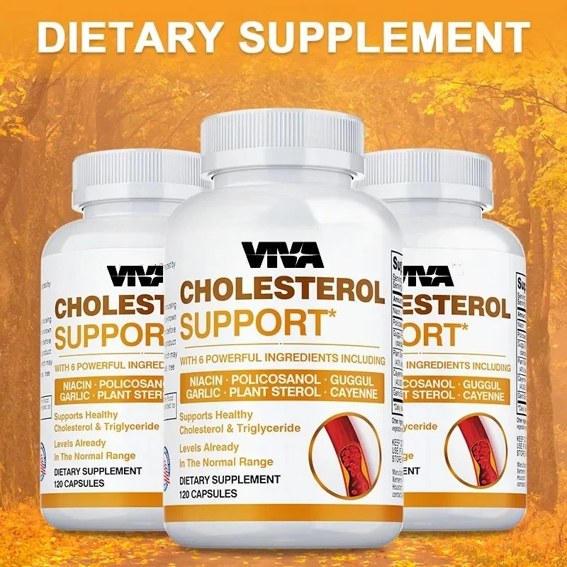 Suplementos de colesterol: reducen el colesterol, promueven la salud cardiovascular, equilibran la presión arterial, para la salud del corazón
