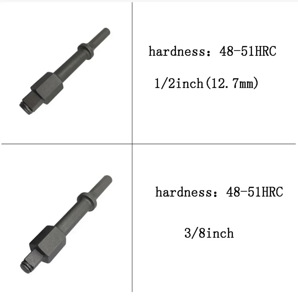 2Pcs Pneumatic Hammer Bolt Breaker 1/2'' 3/8'' For Removing Nut For Shake-N-Break Electric Hammer Wrench Power Tool Accessories