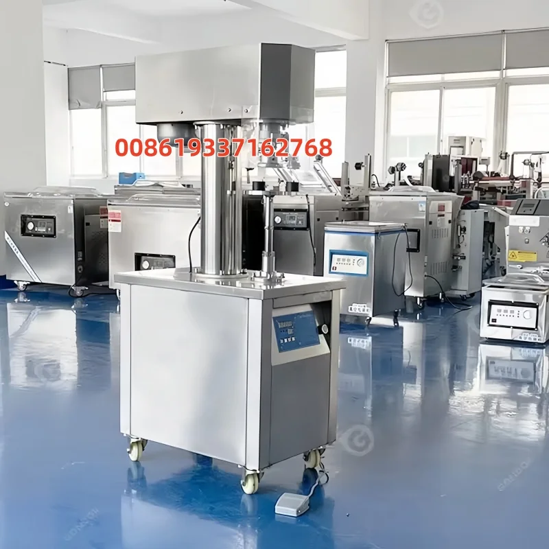 شبه التلقائي القصدير يمكن إغلاق زجاجة البيرة عصارة البرتقال 330 مللي كوب السد آلة الختم للألمنيوم Ca Ps في باكستان