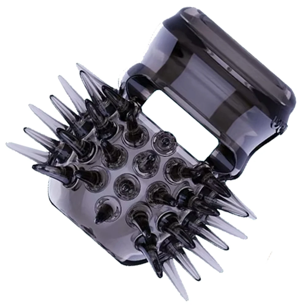 Adjustable Beaded Male Enhancement Penis Ring with Spiked Stimulation Men's Adult Toy for Enhanced Sexual Experience
