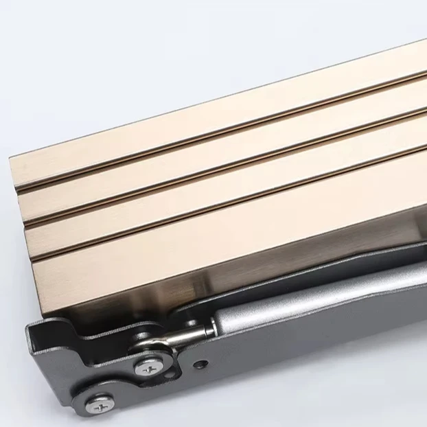 Multi-functional folding table slide rail hardware extension invisible pull-out extension table bar