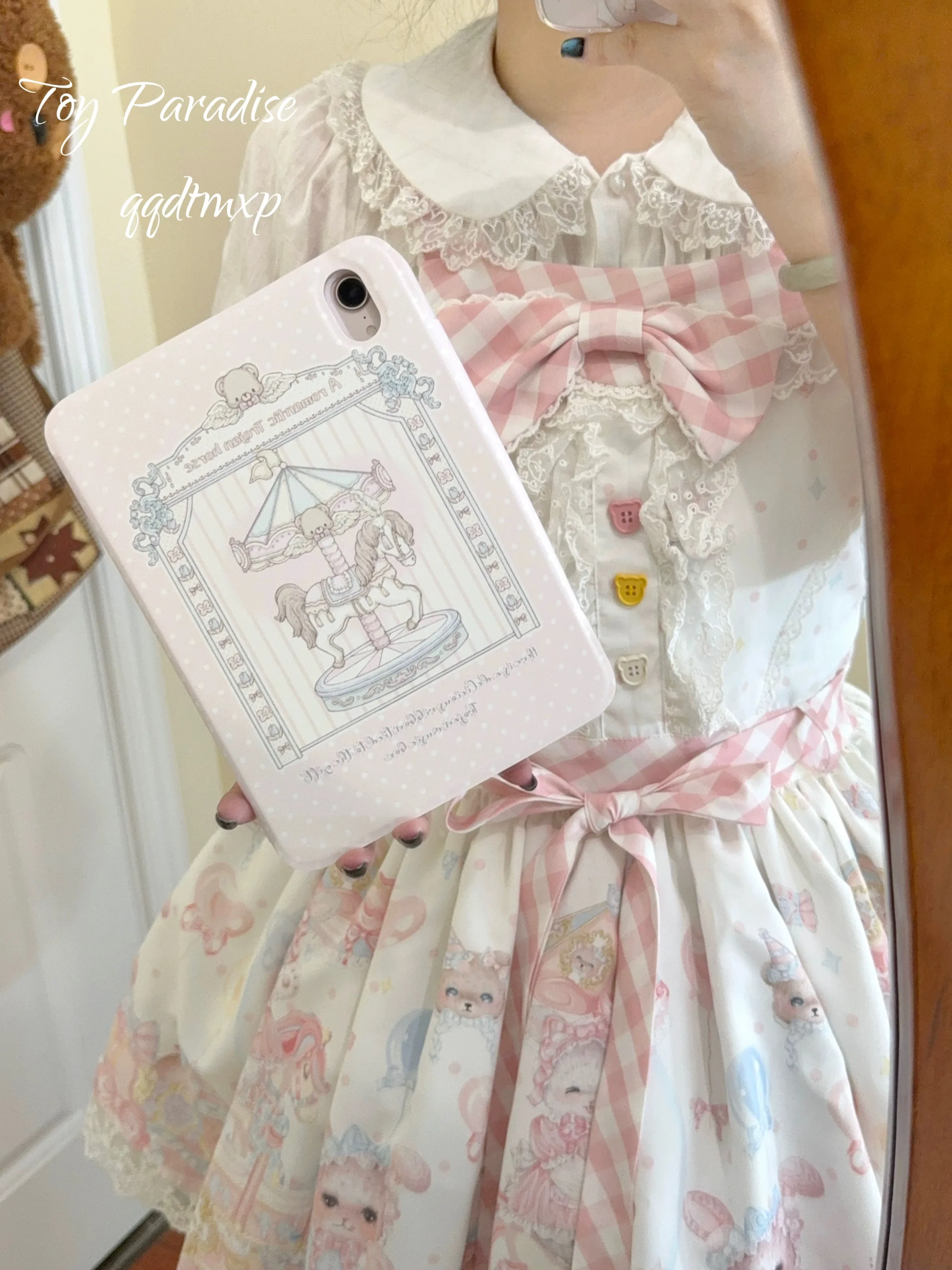 【Sweet Shop】Suitable for iPad cases, Playland Magnet Three-Fold Tablet Case