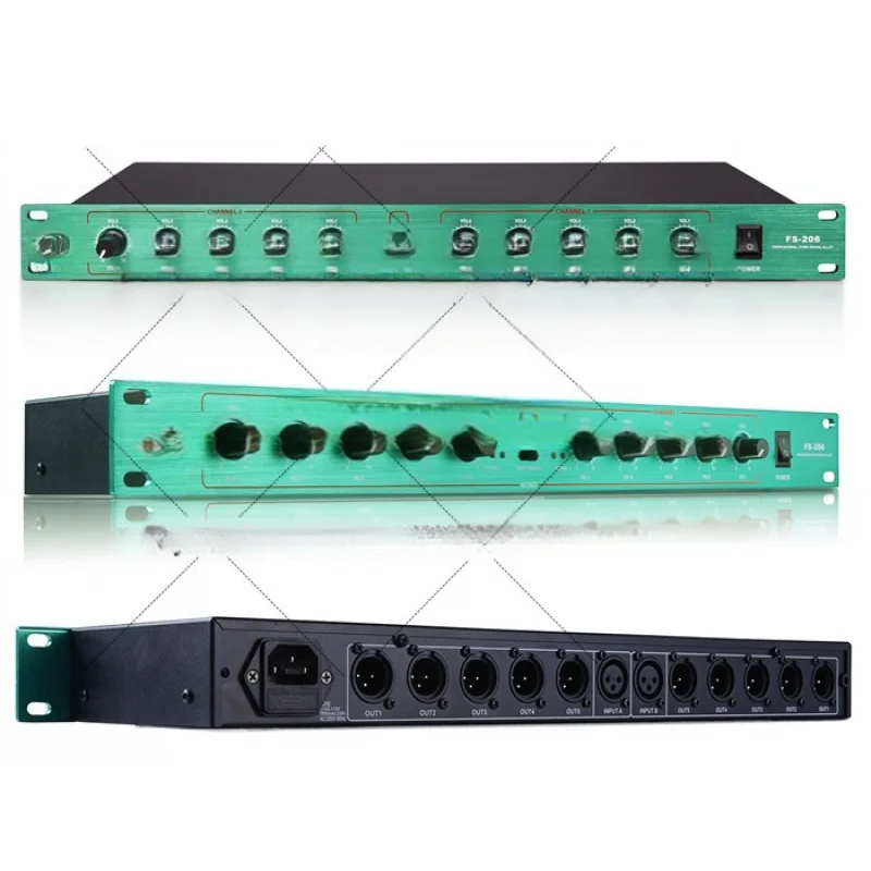 Suitable For DBX FS-206 10-Way / /Audio Signal , Power Amplifier Splitter