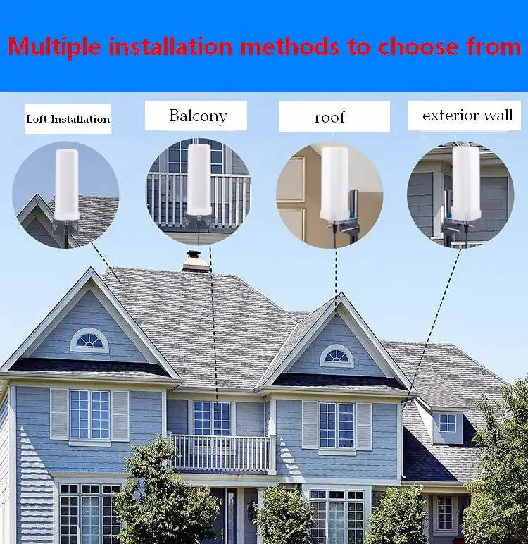 Наружная цифровая ТВ-антенна со сверхдальным приемом, усилитель дистанционного сигнала 35 дБи, 4K 1080P, бесплатный канал HDTV ATSC DVB-T/T2