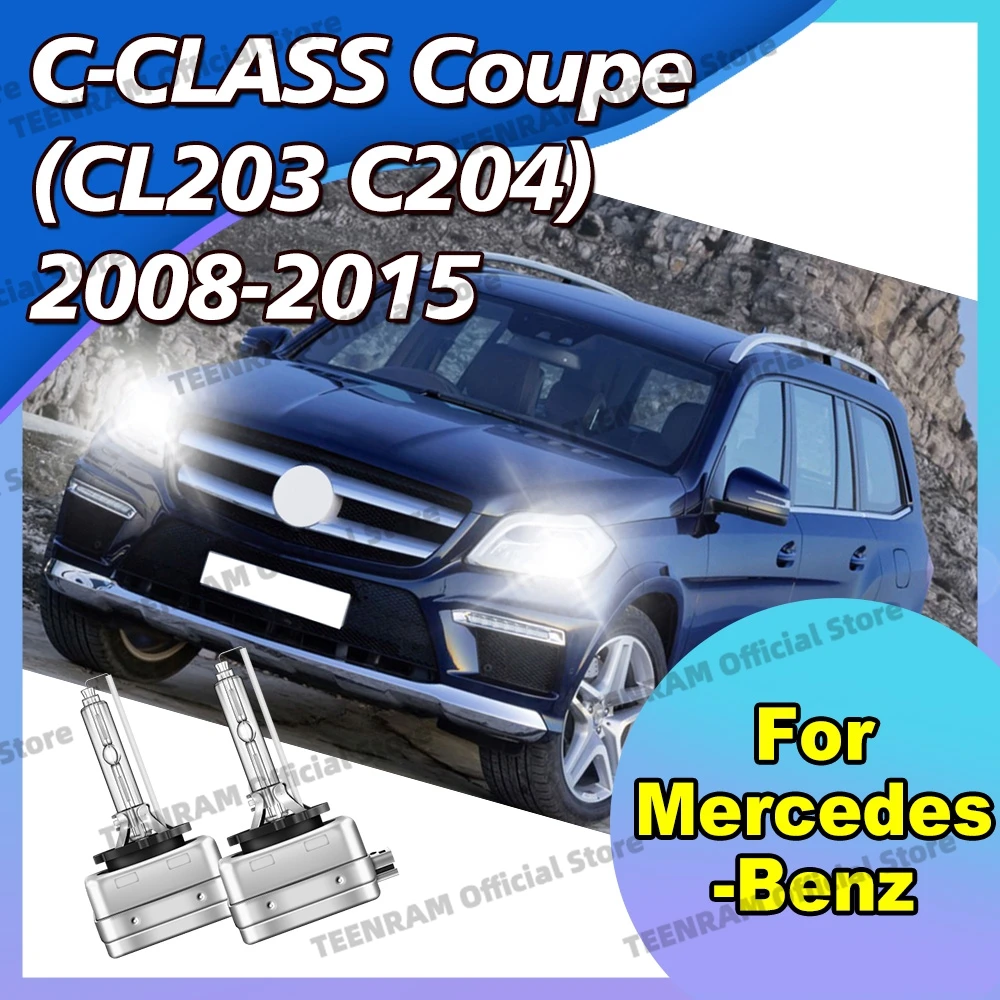 

2x автоматические ксеноновые лампы для фар HID 35 Вт D1S D1 6000K 8000K 10000K для Mercedes-Benz C-CLASS Coupe CL203 C204 2008 2009 2010-2015