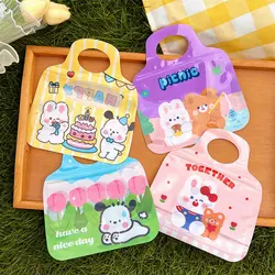 10/40 Pcs Cute Sealed Pocket Cartoon Sealed Bag Handheld Storage Bag Children's Day Gift Packaging Bag Self sealing Bag