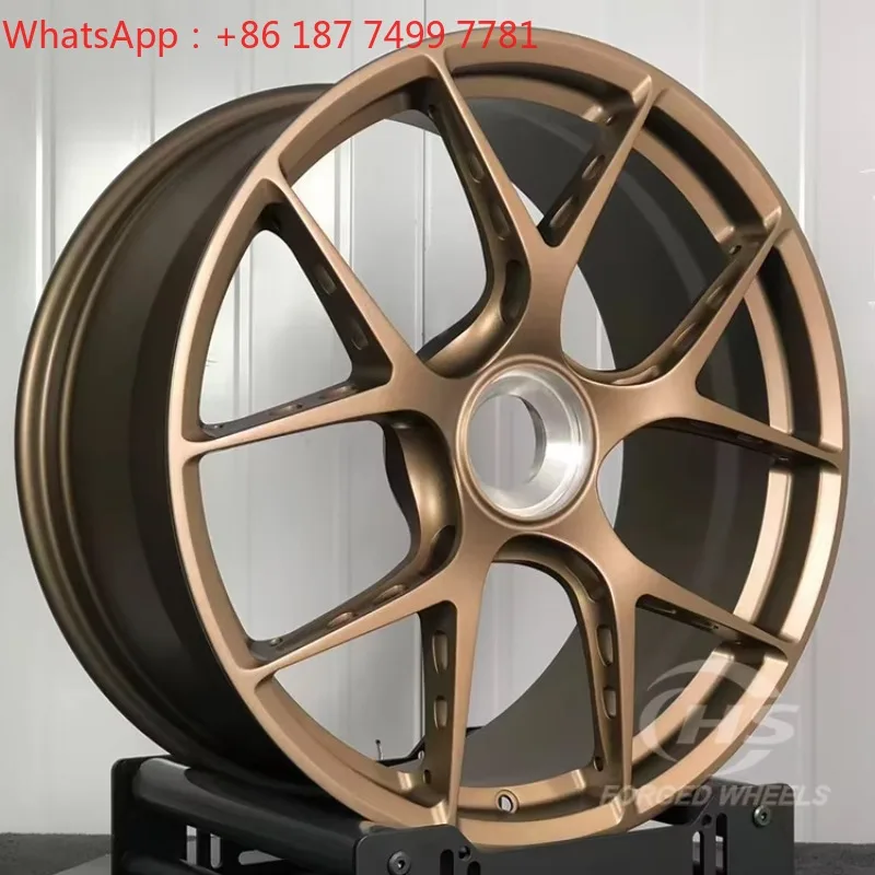 

5x130 Monoblock Hollow-out Custom Center Lock Forged Aluminum Wheels Rims For Porsche 918 911 997 992 GTS GT2 GT3 Carrera