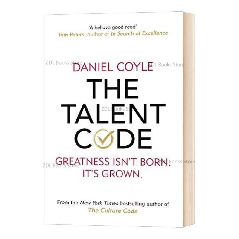 The Talent Code by Daniel Coyle Greatness Isn\'t Born, It\'s Grown Paperback Book in English