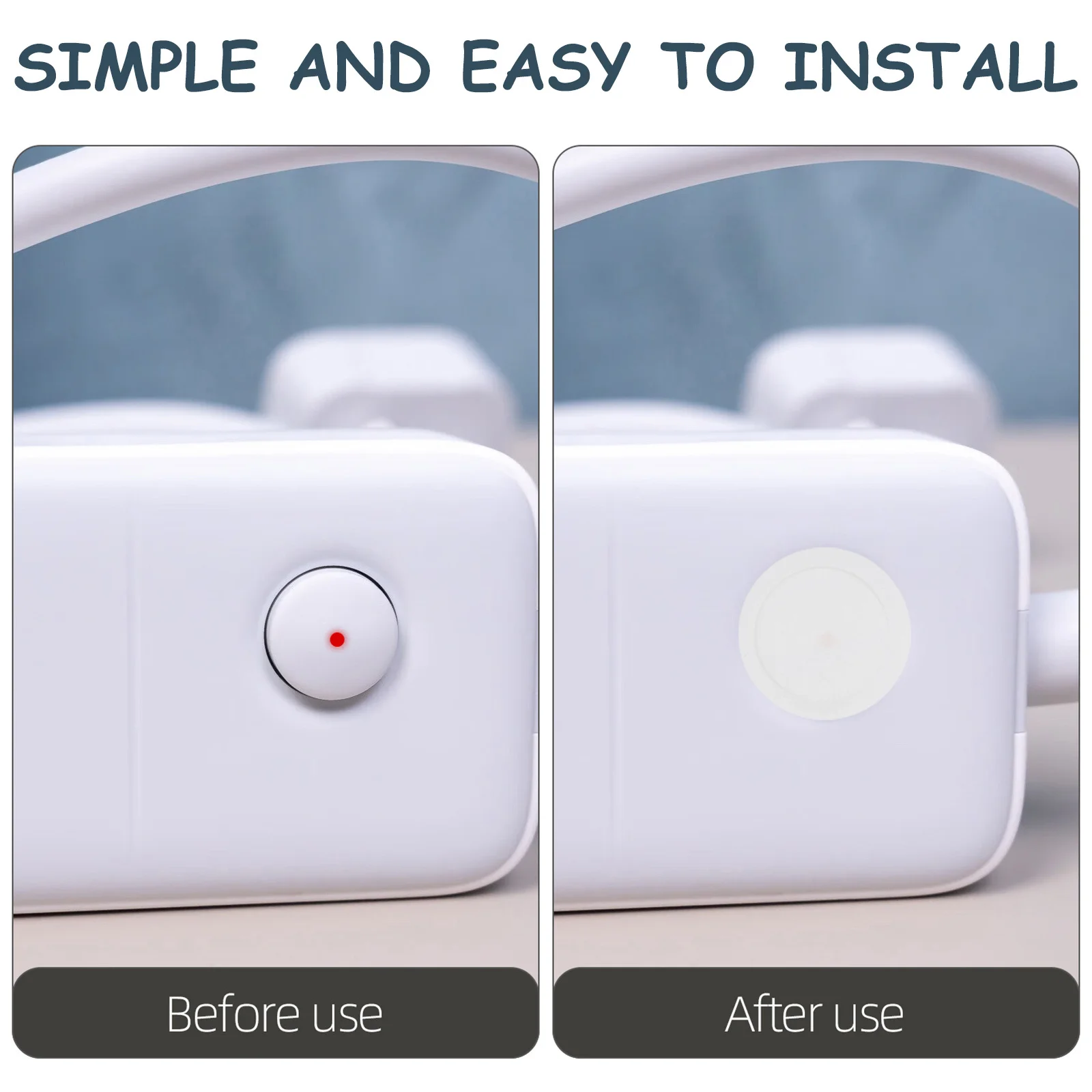 1 ورقة ضوء حجب ملصق فيلم التعتيم للإلكترونيات Led يغطي ساعات التوجيه منافذ الطاقة المنزل مكتب نافذة التبديل #4