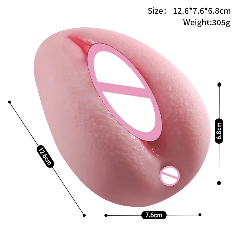 3 in 1 Male Masturbator Cup Realistic Silicone Artificial Vagina Oral Anal Clitoris Sex Toys for Men Blow Job Simulation view 4