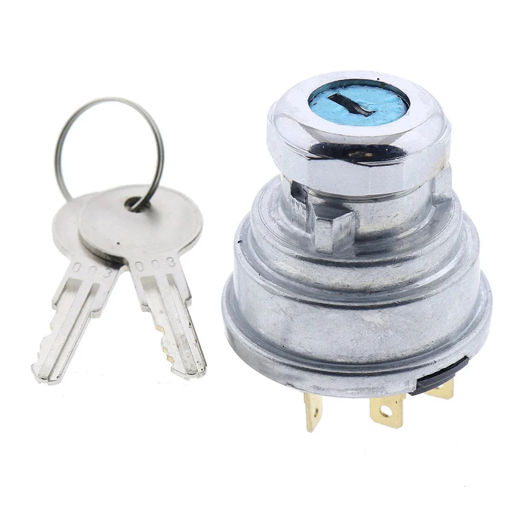For Tractor Ignition Switch AT21880 Metal Part Compatible with Models 1020 1520 1620 2020 2030 Includes 2 Keys