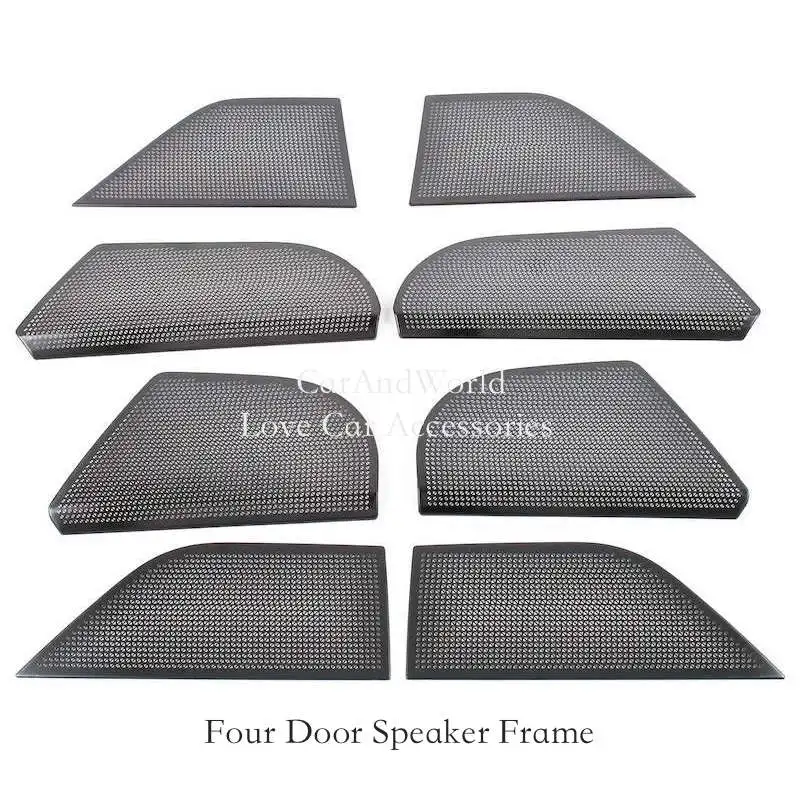 

Stainless Interior Speaker Ring Door Horn Engine Dust Proof Sound Stereo Trumpet Frame Cover Trims For MG 4 MG4 EV 2022-2025