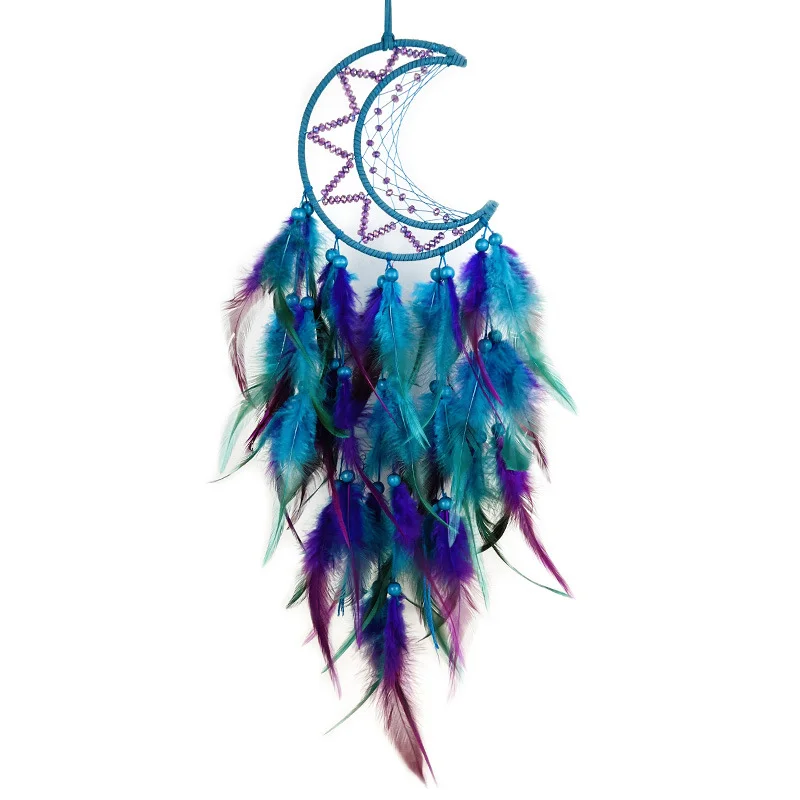 Dream Catcher Feather Wind Chime Home Car Pendant Wall Hanging Handmade Decoration Party Holiday Gifts Car Decor Accessories - Image 6