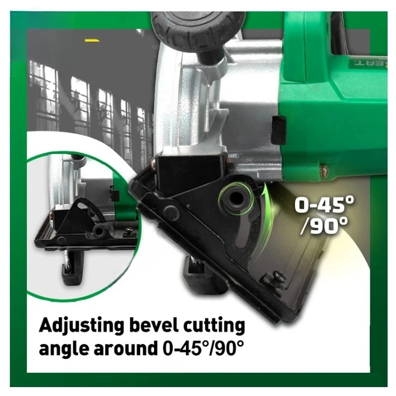 1450W Electric Circular Saw For Cutting Wood And Flip-chip Woodworking Multifunctional Circular Saw