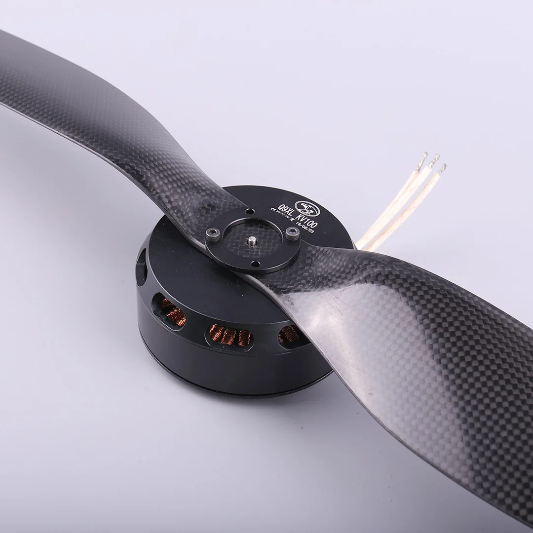 Multi-axis carbon fiber front and back propeller 1455 pair of 14 inch drone carbon fiber propeller multi-rotor model aircraft dr
