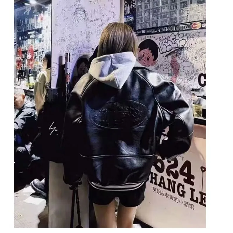 Streetwear couro bombardeiro jaquetas homens couro do plutônio trench coats blusão para homens vintage acolchoado jaquetas roupas de inverno