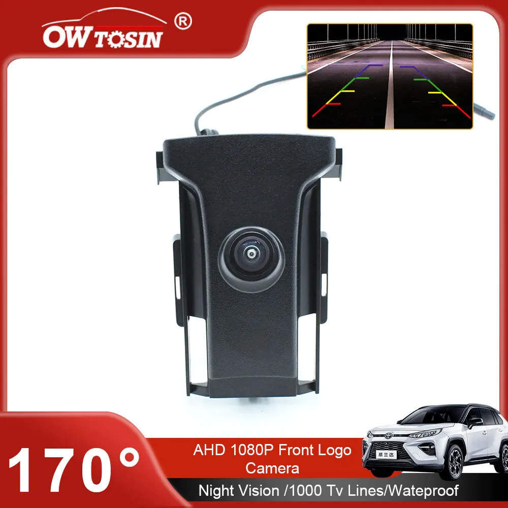 For Toyota Land Cruiser Prado 150 J150 LC150 2014 2015 2016 2017 2018 Vehicle Logo Front View Camera AHD 1080P 170° Car Camera