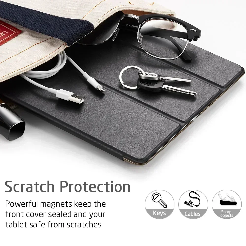 Slim Case For Samsung Galaxy Tab A7 Lite 8.7'' 2021 SM-T220 SM-T225 Flip Tablet Cover Tri-Fold Stand Smart Folio Shell
